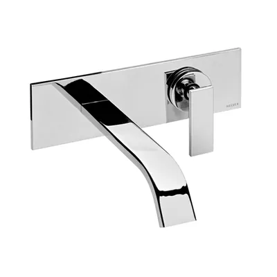 Llave de lavabo a pared Vértika